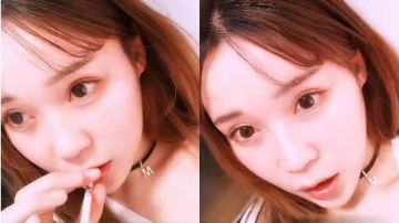 猥琐猪头男和身材不错的白虎女主播在风景区的凉亭里直播啪