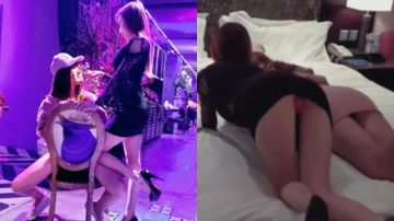 北京天使DensTinon极限校园露出!!就算在自习室也能自在全裸!!